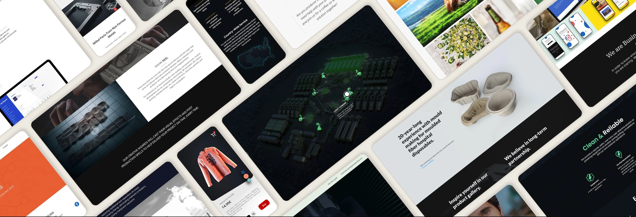Our portfolio show-case
