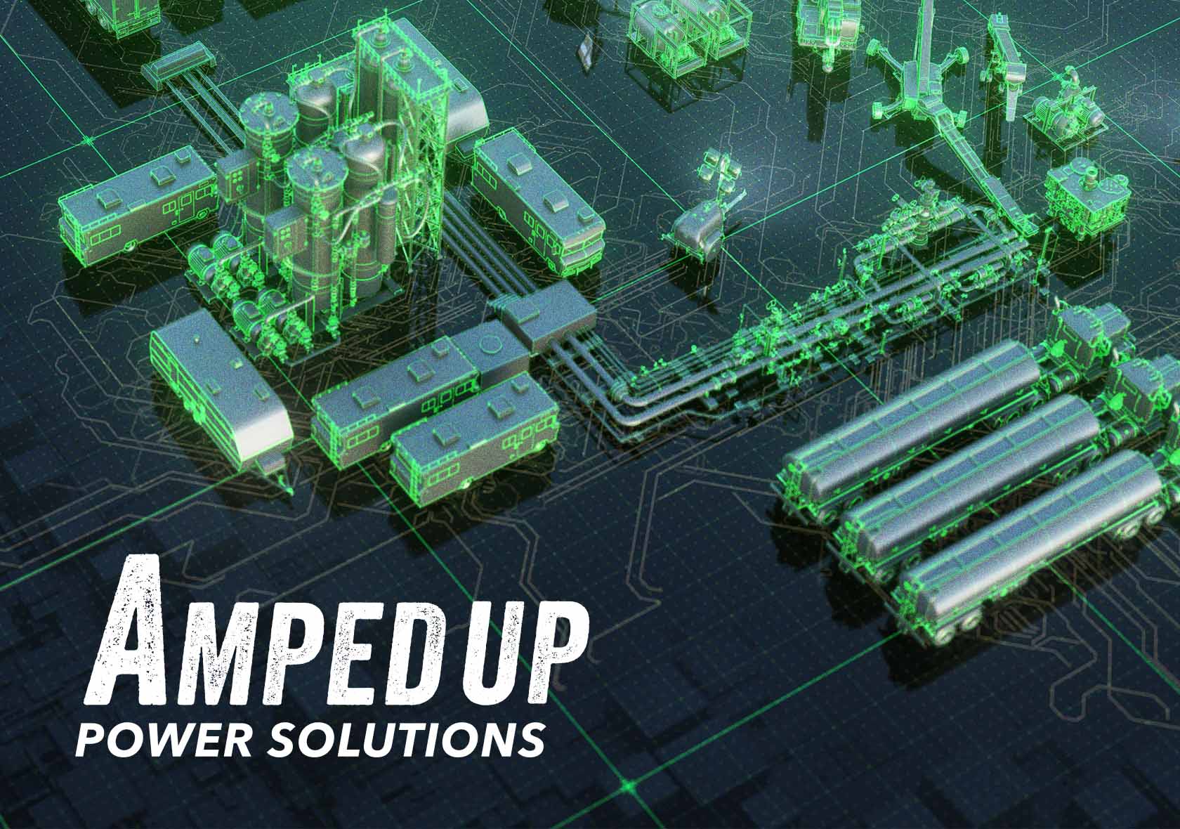 Amped Up: Company website interactive experience.